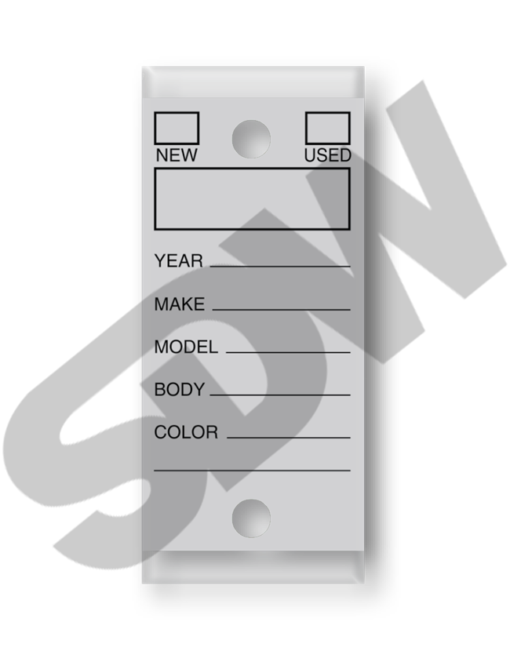 Key Tags: Genuine Versa Key Tags #1-200 - Image 3
