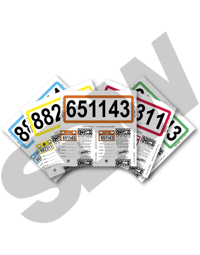 Key Tags: Consecu-Tags Versa Tags (125pk) #1-226 / #1-227 - Image 3