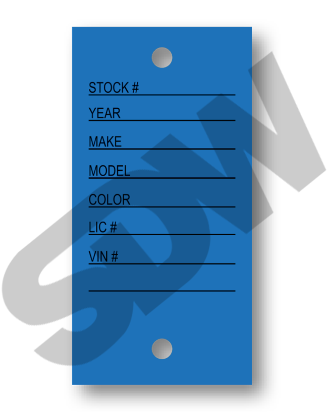 Key Tags: Versa Vinyl TUFF Tags (500ct) #1-248 - Image 2