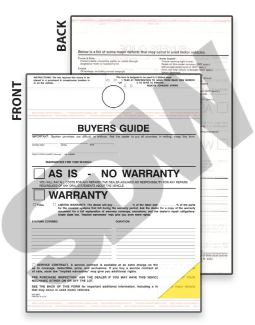 Buyers Guides: Hanging (100pk) #4-8250-H