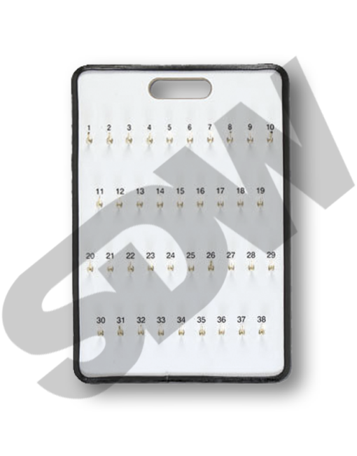 Key Boards: Versa Spring Hook Key Boards #1-6HK - Image 4