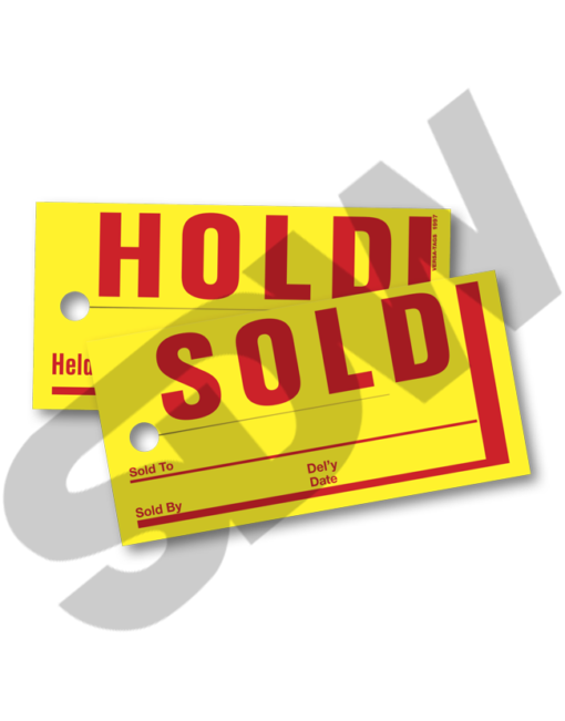 Sold Hold Tags Mini (250pk) #1-855