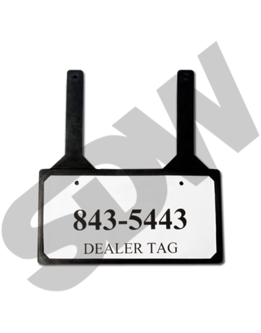 Licence Plate Holder Rubber License Plate Holder 16249 SDW