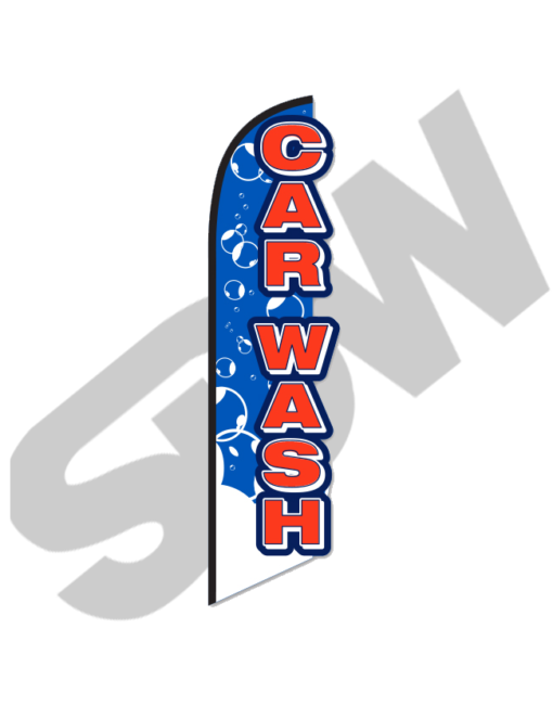 3D Curved Top Swooper Flags #4-4761-Flag Only - Image 10