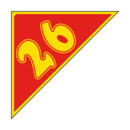 Year Models: Angle Year Models Red & Yellow (12pk) #16-146-R